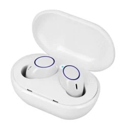 Écouteurs Sans Fil Bluetooth A2-TWS Avec Boitier De Charge, Intra-auriculaires - Blanc