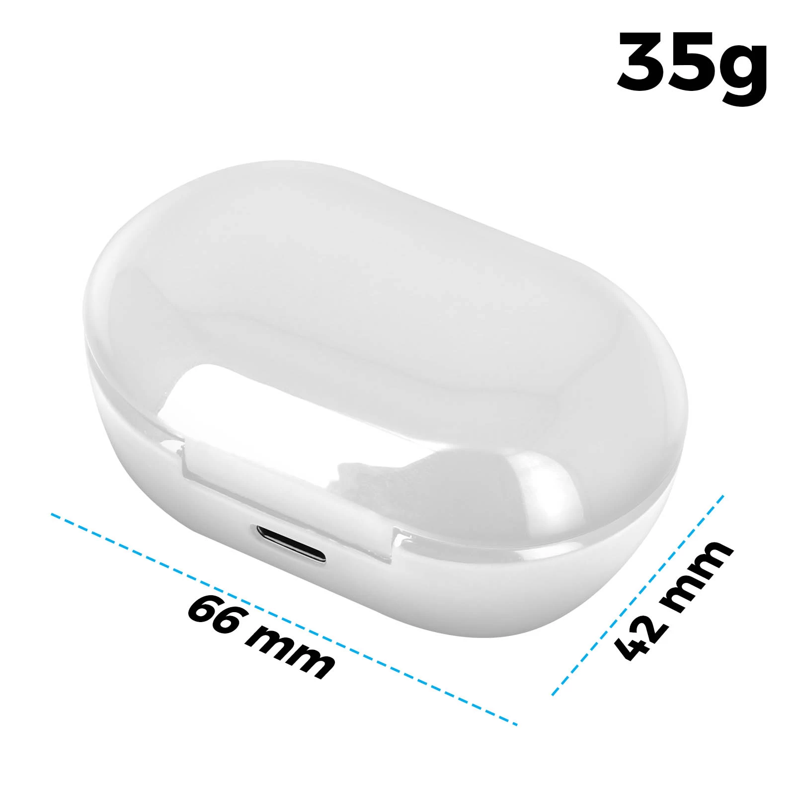 Écouteurs Sans Fil Bluetooth A2-TWS Avec Boitier De Charge, Intra-auriculaires - Blanc 12 Écouteurs Sans Fil Bluetooth A2-TWS Avec Boitier De Charge, Intra-auriculaires - Blanc – Image 10