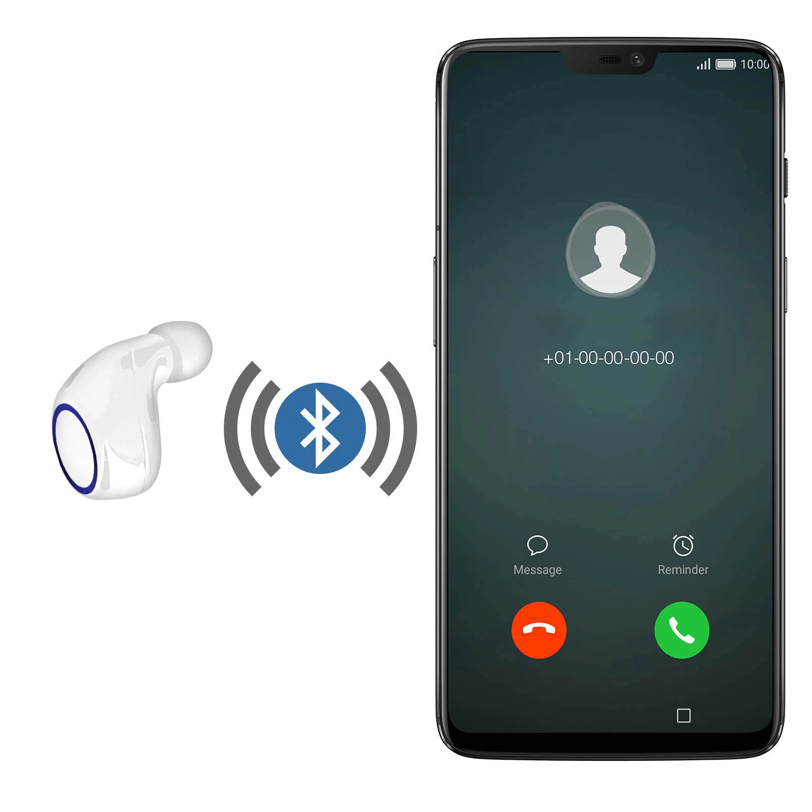 Écouteurs Sans Fil Bluetooth A2-TWS Avec Boitier De Charge, Intra-auriculaires - Blanc 10 Écouteurs Sans Fil Bluetooth A2-TWS Avec Boitier De Charge, Intra-auriculaires - Blanc – Image 8