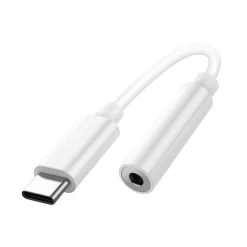 Adaptateur USB-C Vers Jack 3.5mm Original Apple - Blanc -Musique recherchée. ada apl mu7e2zm 2