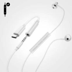 Adaptateur USB-C Vers Jack 3.5mm Original Apple - Blanc -Musique recherchée. ada apl mu7e2zm 5