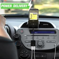 Adaptateur USB-C Vers Dual USB-C Femelle Charge Rapide 60W + Audio, Belkin - Noir 15 Adaptateur USB-C Vers Dual USB-C Femelle Charge Rapide 60W + Audio, Belkin - Noir -Musique recherchée. ada blk u081 4