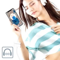 Adaptateur Audio Et Charge Lightning 4 En 1 Vers Double Jack 3.5mm / Lightning / USB-C 12cm, Splitter + Boutons De Contrôle, HL-108 - Blanc 14 Adaptateur Audio Et Charge Lightning 4 En 1 Vers Double Jack 3.5mm / Lightning / USB-C 12cm, Splitter + Boutons De Contrôle, HL-108 - Blanc -Musique recherchée. ada hl108 4 2