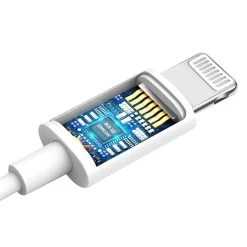 Adaptateur IPhone Lightning Vers 2 Lightning Audio Et Charge - Blanc -Musique recherchée. ada ip5 2ip5 9
