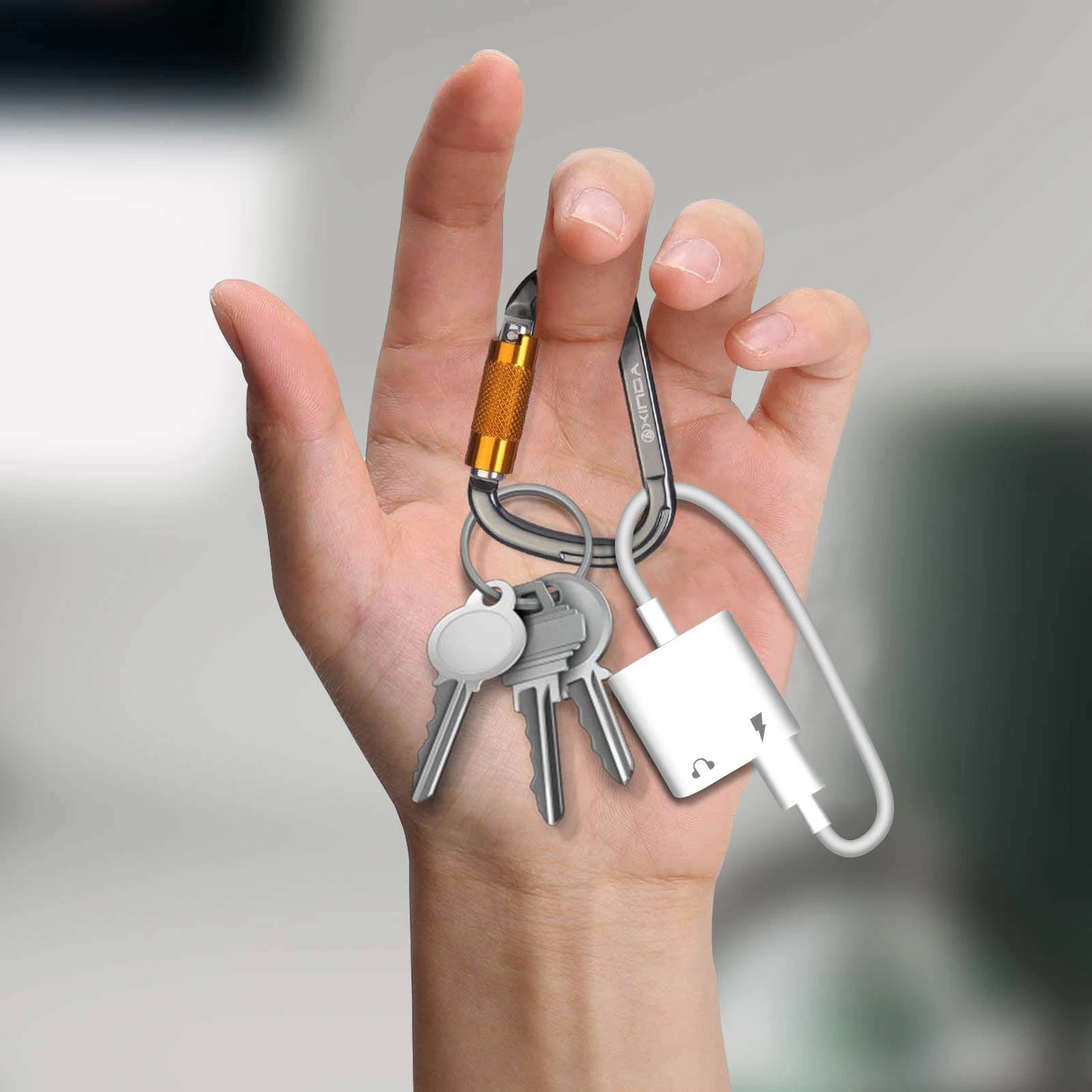 Adaptateur Audio Et Charge Lightning Vers Lightning Et Jack 3.5 Mm - Blanc 10 Adaptateur Audio Et Charge Lightning Vers Lightning Et Jack 3.5 Mm - Blanc – Image 8