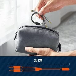 Adaptateur Audio Jack 3.5mm Femelle Vers 2x Jack 3.5mm Mâle, LinQ 16 Adaptateur Audio Jack 3.5mm Femelle Vers 2x Jack 3.5mm Mâle, LinQ -Musique recherchée. ada linq 1fv2m 6