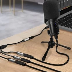 Adaptateur Audio Jack 3.5mm Femelle Vers 3x Jack 3.5mm Mâle, LinQ 15 Adaptateur Audio Jack 3.5mm Femelle Vers 3x Jack 3.5mm Mâle, LinQ -Musique recherchée. ada linq 1fv3m 4