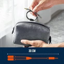 Adaptateur Audio Jack 3.5mm Mâle Vers 2x Jack 3.5mm Femelle, LinQ 16 Adaptateur Audio Jack 3.5mm Mâle Vers 2x Jack 3.5mm Femelle, LinQ -Musique recherchée. ada linq 1mv2f 6