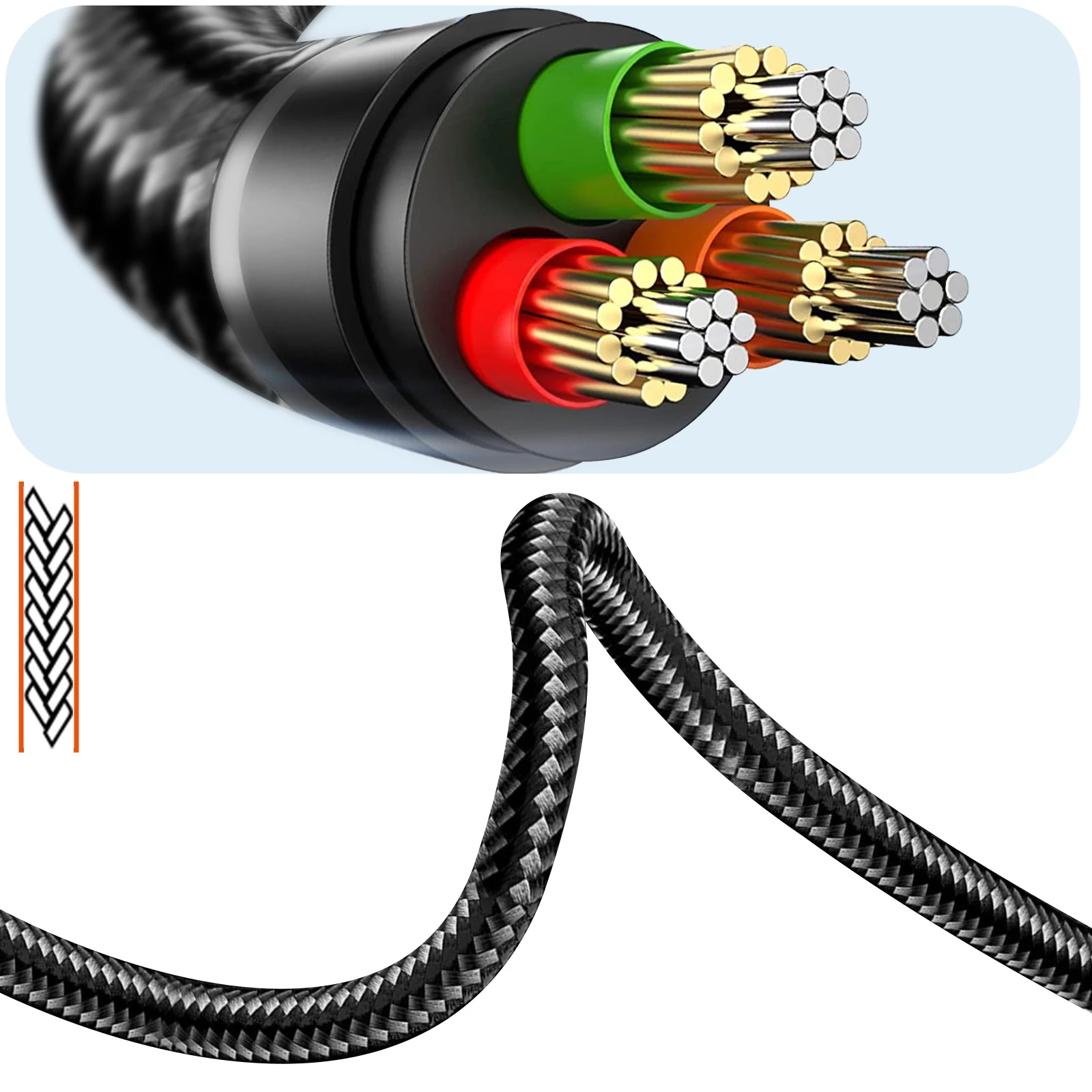 Adaptateur Audio Apple Lightning Mâle Vers Double Jack 3.5mm Femelle Pour Casques - LinQ 9 Adaptateur Audio Apple Lightning Mâle Vers Double Jack 3.5mm Femelle Pour Casques - LinQ – Image 7