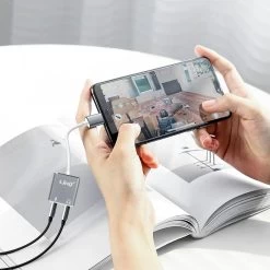 Adaptateur Audio USB-C Vers Double Jack 3.5mm Femelle (Casque + Micro), LinQ - Blanc / Gris 15 Adaptateur Audio USB-C Vers Double Jack 3.5mm Femelle (Casque + Micro), LinQ - Blanc / Gris -Musique recherchée. ada linq tpc522 4