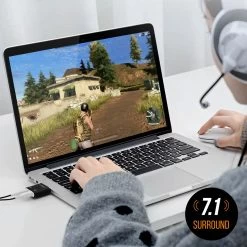 Carte Son USB Externe PC, Macbook - Adaptateur Double Jack Surround 7.1 (Enceinte, Micro, Casque) 15 Carte Son USB Externe PC, Macbook - Adaptateur Double Jack Surround 7.1 (Enceinte, Micro, Casque) -Musique recherchée. ada linq u3059 5