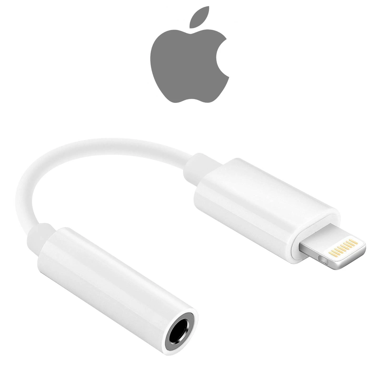 Adaptateur Original Apple Lightning Vers Mini-jack 3,5 Mm 3 Adaptateur Original Apple Lightning Vers Mini-jack 3,5 Mm