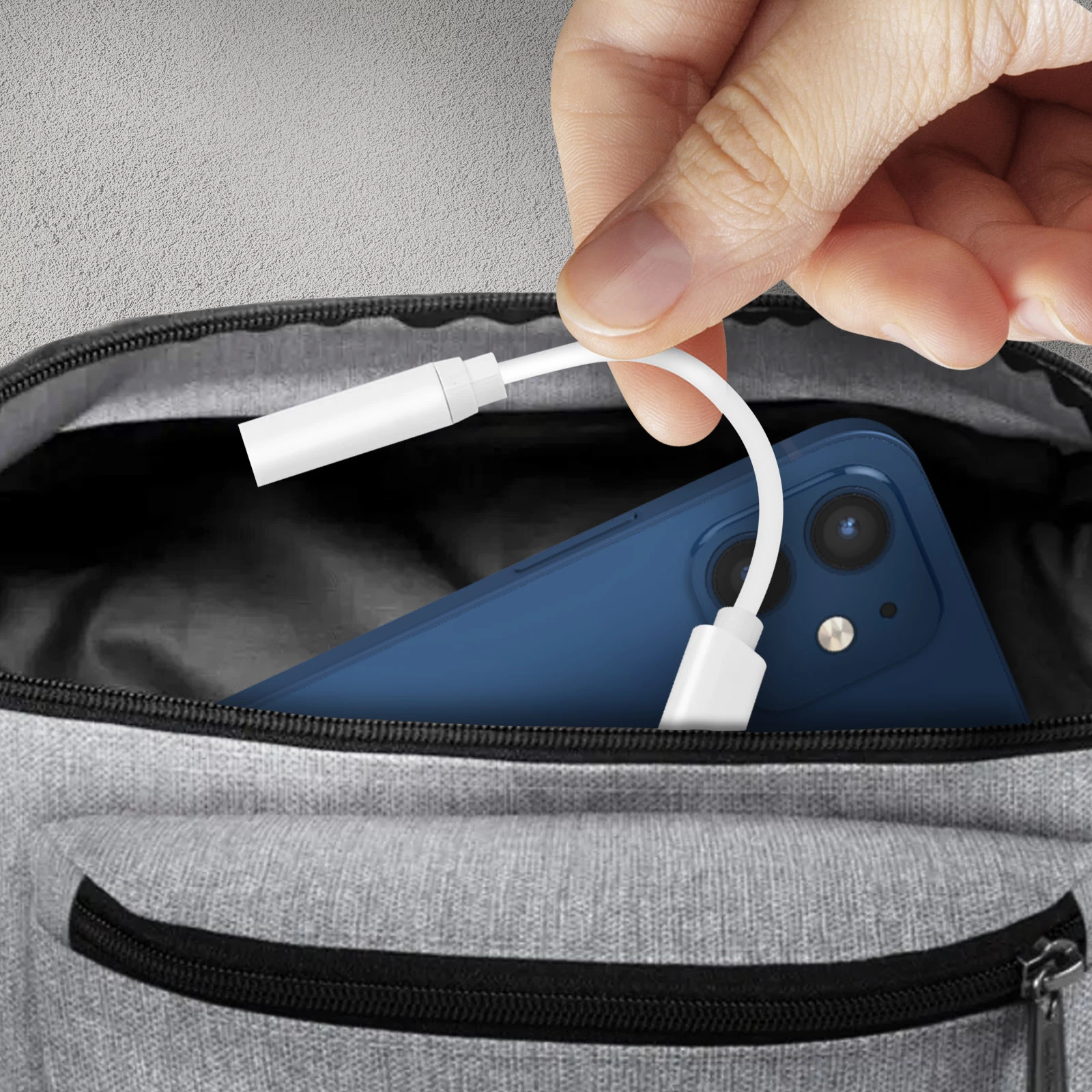 Adaptateur Audio IPhone Lightning Mâle Vers Jack 3.5mm Femelle Blanc 11 Adaptateur Audio IPhone Lightning Mâle Vers Jack 3.5mm Femelle Blanc – Image 9