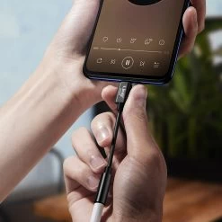 Adaptateur Audio USB Type C Vers Jack 3.5 Femelle LinQ - Noir -Musique recherchée. adajack linq 3512 6