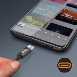 Adaptateur Audio USB Type C Vers Jack 3.5 Femelle LinQ - Noir -Musique recherchée. adajack linq 3512 9