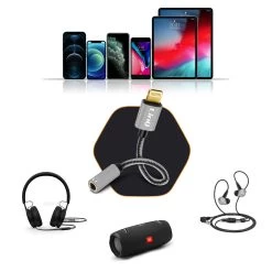Adaptateur Audio IPhone Lightning Vers Jack 3.5mm Femelle Nylon Tressé 15cm, LinQ A3523 - Gris 17 Adaptateur Audio IPhone Lightning Vers Jack 3.5mm Femelle Nylon Tressé 15cm, LinQ A3523 - Gris -Musique recherchée. adajack linq a3523 7