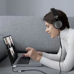 Câble / Adaptateur Audio USB Vers Jack 3.5mm Femelle Nylon Tressé, LinQ - Gris 19 Câble / Adaptateur Audio USB Vers Jack 3.5mm Femelle Nylon Tressé, LinQ - Gris -Musique recherchée. adajack linq u3530 7