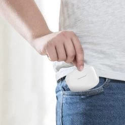 Écouteurs Intra-auriculaires Sans Fil Bluetooth Avec Micro Et Boîtier De Recharge By Akashi - Blanc -Musique recherchée. akapod 9 v2