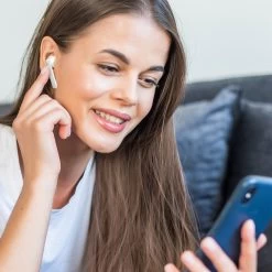 Ecouteurs Sans Fil Bluetooth 5.0, 24h D'autonomie Appels & Musique, Akashi Earbuds- Blanc -Musique recherchée. akapod v2 7