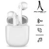 Ecouteurs Sans Fil Bluetooth 5.0, 24h D'autonomie Appels & Musique, Akashi Earbuds- Blanc -Musique recherchée. akapod v2 r