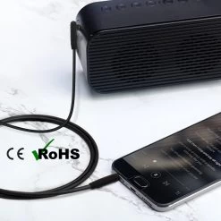 Câble Audio Coudé Jack 3.5mm - Borofone Modèle BL4 - 2 Mètre 15 Câble Audio Coudé Jack 3.5mm - Borofone Modèle BL4 - 2 Mètre -Musique recherchée. aux bl4 6