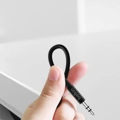 Câble Audio USB-C Vers Jack 3,5mm Haute Qualité 90cm, Belkin - Noir -Musique recherchée. aux blk 09m j2c 9