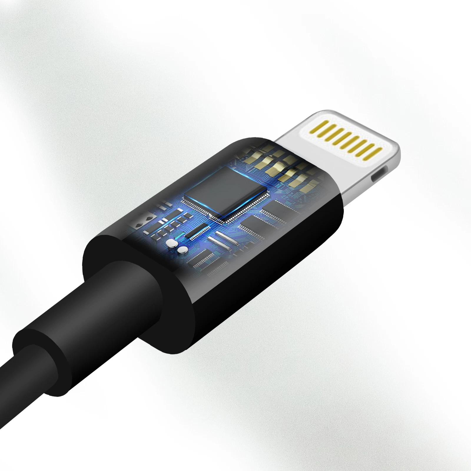 Câble Audio IPhone Lightning MFi Vers Jack 3,5mm Haute Qualité 1.8m, Belkin - Noir 6 Câble Audio IPhone Lightning MFi Vers Jack 3,5mm Haute Qualité 1.8m, Belkin - Noir – Image 4