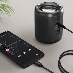 Câble USB C Vers Jack 3.5mm, Audio Auxillaire, 1m, IHower - Noir -Musique recherchée. aux h882 9