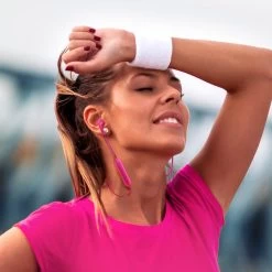 Écouteurs Filaire Bluetooth Defunc, Contour Oreille Télécommande Microphone, Autonomie 5h - Rose 15 Écouteurs Filaire Bluetooth Defunc, Contour Oreille Télécommande Microphone, Autonomie 5h - Rose -Musique recherchée. bt dfc hybrid pk 4