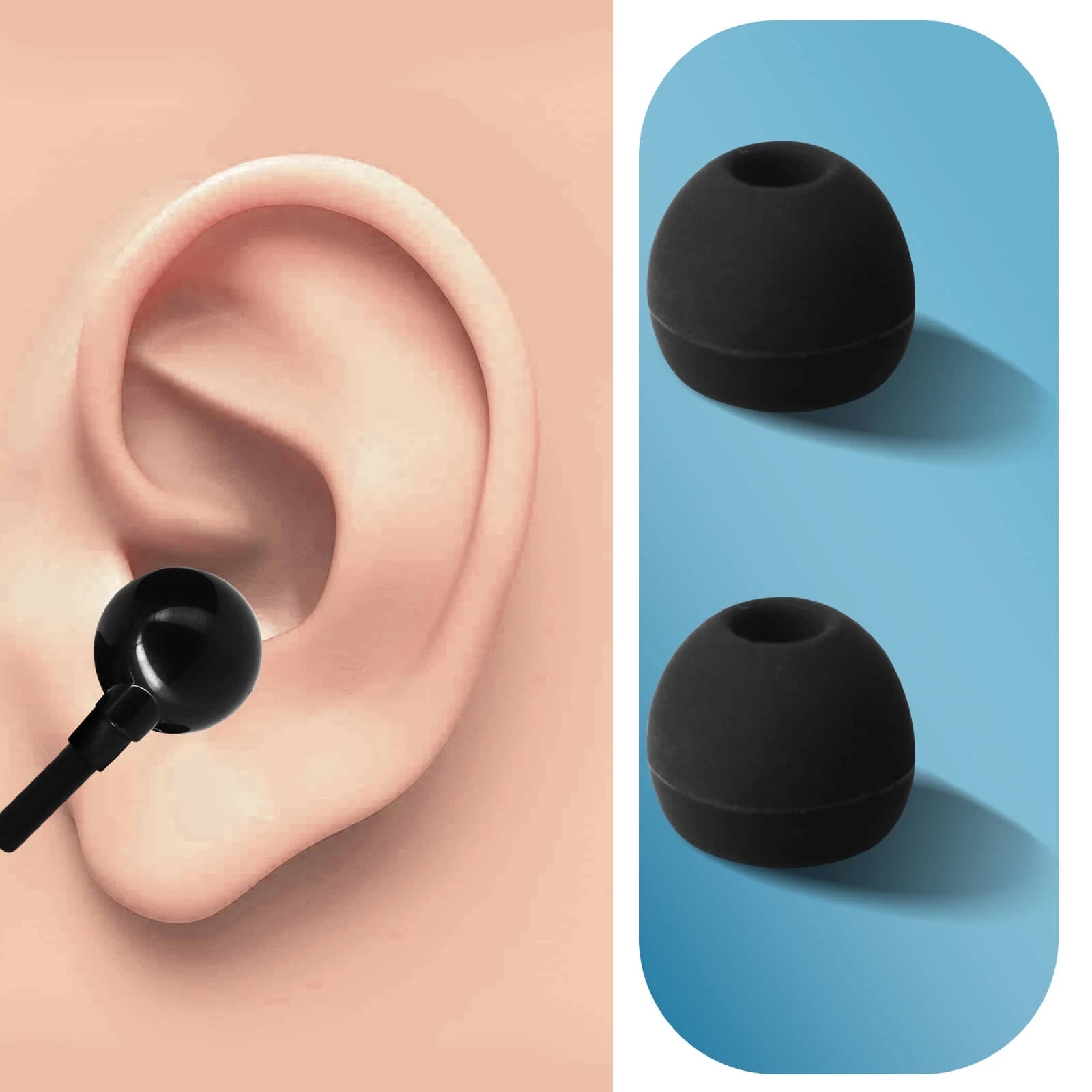 Oreillette Bluetooth Intra-auriculaires, Autonomie 10 Heures Avec Câble Rétractable, LinQ R8344 - Noir 7 Oreillette Bluetooth Intra-auriculaires, Autonomie 10 Heures Avec Câble Rétractable, LinQ R8344 - Noir – Image 5