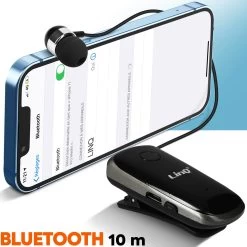 Oreillette Bluetooth Fonction Vibreur Et Annonce Vocale Avec Câble Rétractable, LinQ R839 - Noir 18 Oreillette Bluetooth Fonction Vibreur Et Annonce Vocale Avec Câble Rétractable, LinQ R839 - Noir -Musique recherchée. bt linq bk 839 7