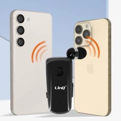 Oreillette Bluetooth Fonction Vibreur Et Annonce Vocale Avec Câble Rétractable, LinQ R839 - Noir 19 Oreillette Bluetooth Fonction Vibreur Et Annonce Vocale Avec Câble Rétractable, LinQ R839 - Noir -Musique recherchée. bt linq bk 839 8