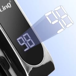 Oreillette Bluetooth Design Micro-Cravate, Autonomie 20 Heures Et Connexion Multipoint, LinQ R8388 - Argent -Musique recherchée. bt linq sl 838 9