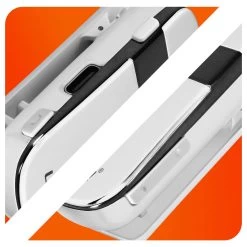 Oreillette Bluetooth Intra-auriculaires, Autonomie 10 Heures Avec Câble Rétractable, LinQ R8344 - Blanc -Musique recherchée. bt linq wh 834 8