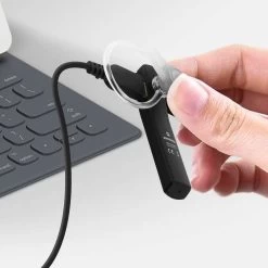 Mono Oreillette Bluetooth Sans-fil Connexion Multipoint, Kit Mains Libres, Swissten - Noir -Musique recherchée. bt swiss bk ul9 10