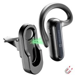 Oreillette Bluetooth + Support De Charge Magnétique - Swissten Dock Earpiece -Musique recherchée. bt swiss dock 7