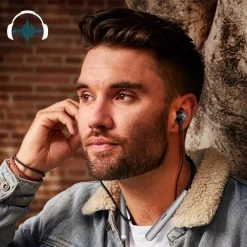 Ecouteur Sans Fil Sport Magnétiques Tour De Cour, GJBY CA-112 Series - Noir -Musique recherchée. ca112 bk 6