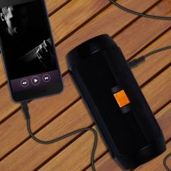 Câble Audio Auxiliaire Jack 3.5 Mm Mâle/Mâle, 5 Mètres By LinQ - Noir 10 Câble Audio Auxiliaire Jack 3.5 Mm Mâle/Mâle, 5 Mètres By LinQ - Noir -Musique recherchée. data aux 5m 3