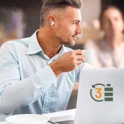 Écouteurs Sans Fil Bluetooth Intra-auriculaires, DT-2 - Rose -Musique recherchée. dt2 pk dv2 7