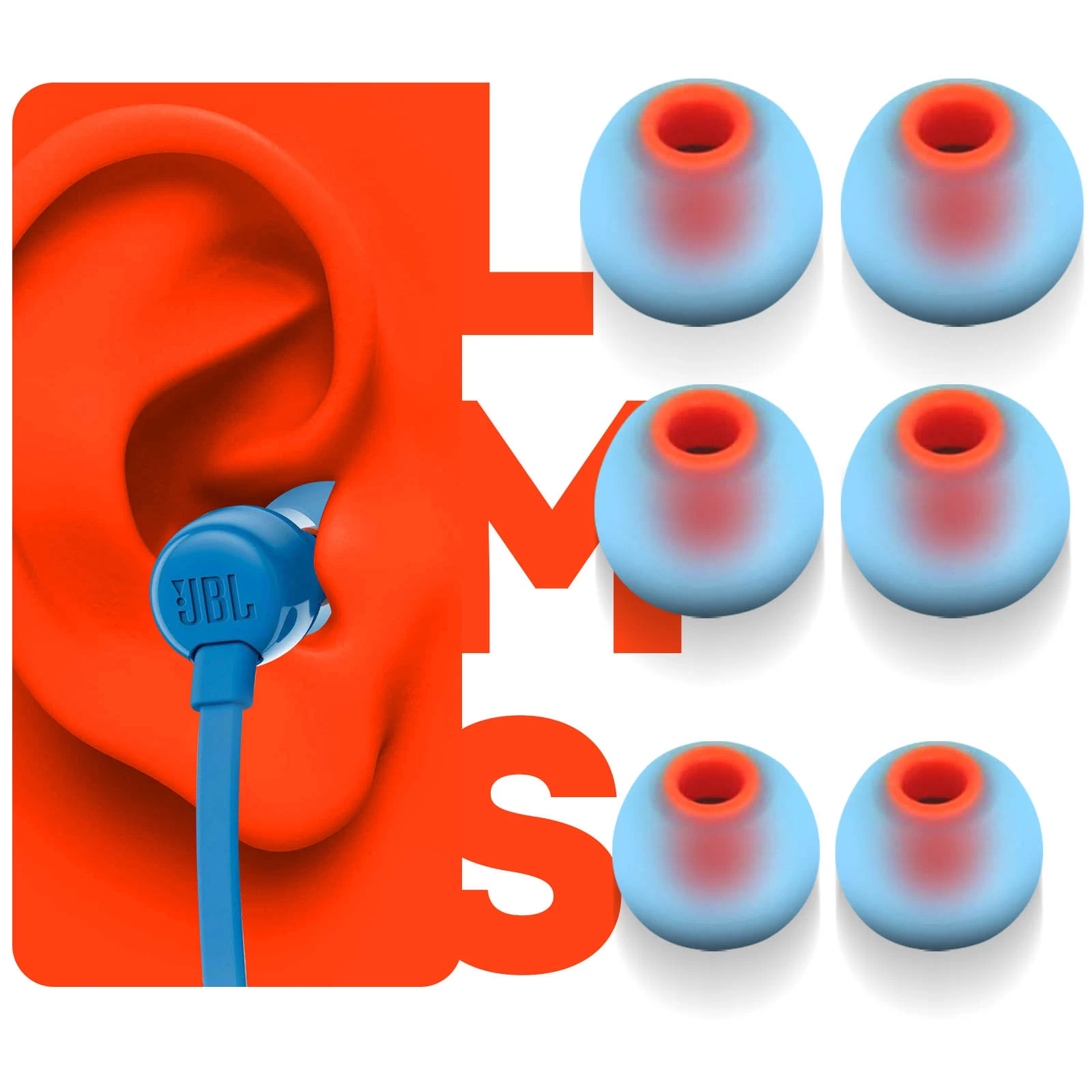 Écouteurs Filaires JBL T110 Intra-auriculaires Son Pure Bass, Kit Mains Libres - Prise 3.5mm - Bleu 10 Écouteurs Filaires JBL T110 Intra-auriculaires Son Pure Bass, Kit Mains Libres - Prise 3.5mm - Bleu – Image 8