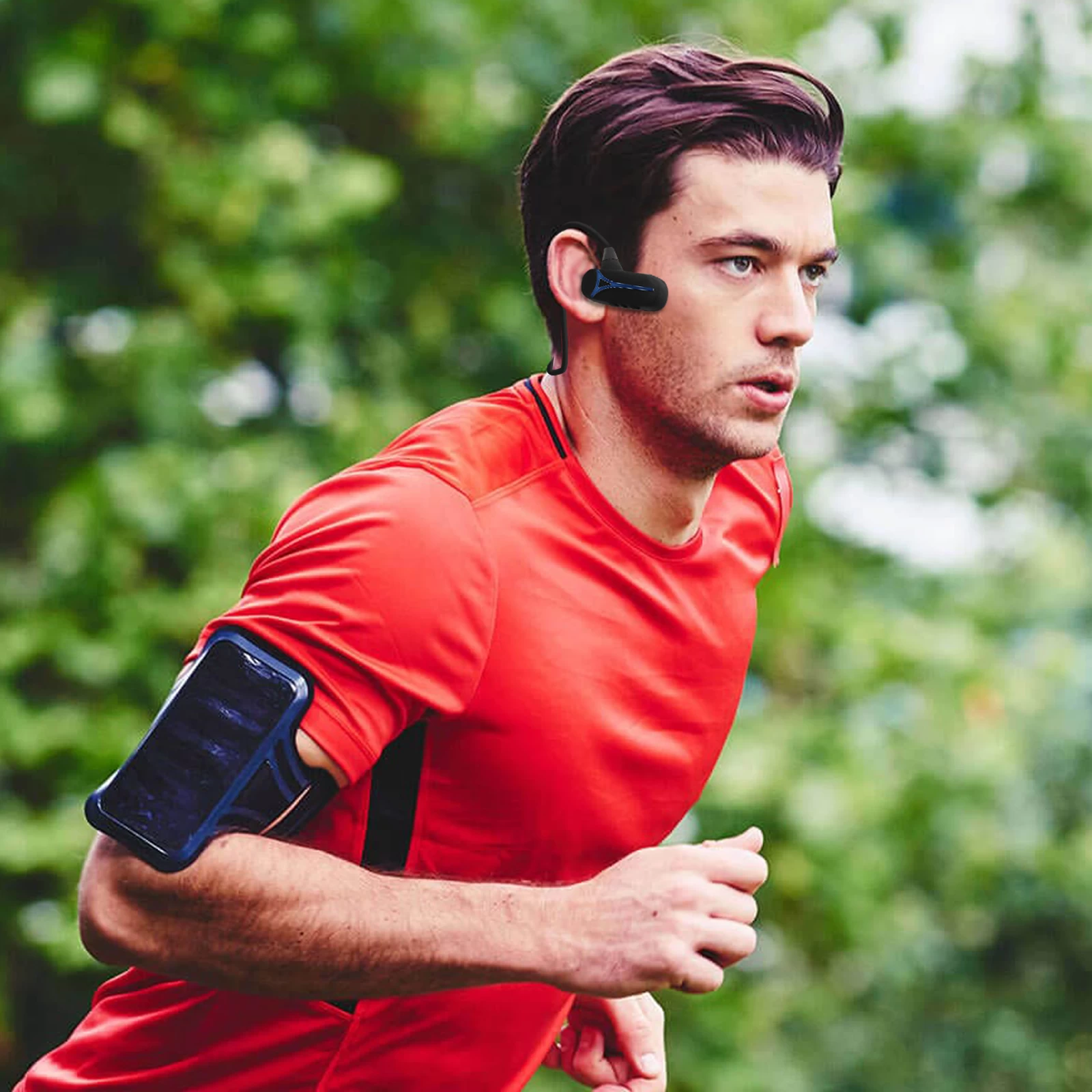 Écouteurs Sport Bluetooth Sans Fil F1, Oreille Ouverte - Noir 7 Écouteurs Sport Bluetooth Sans Fil F1, Oreille Ouverte - Noir – Image 5