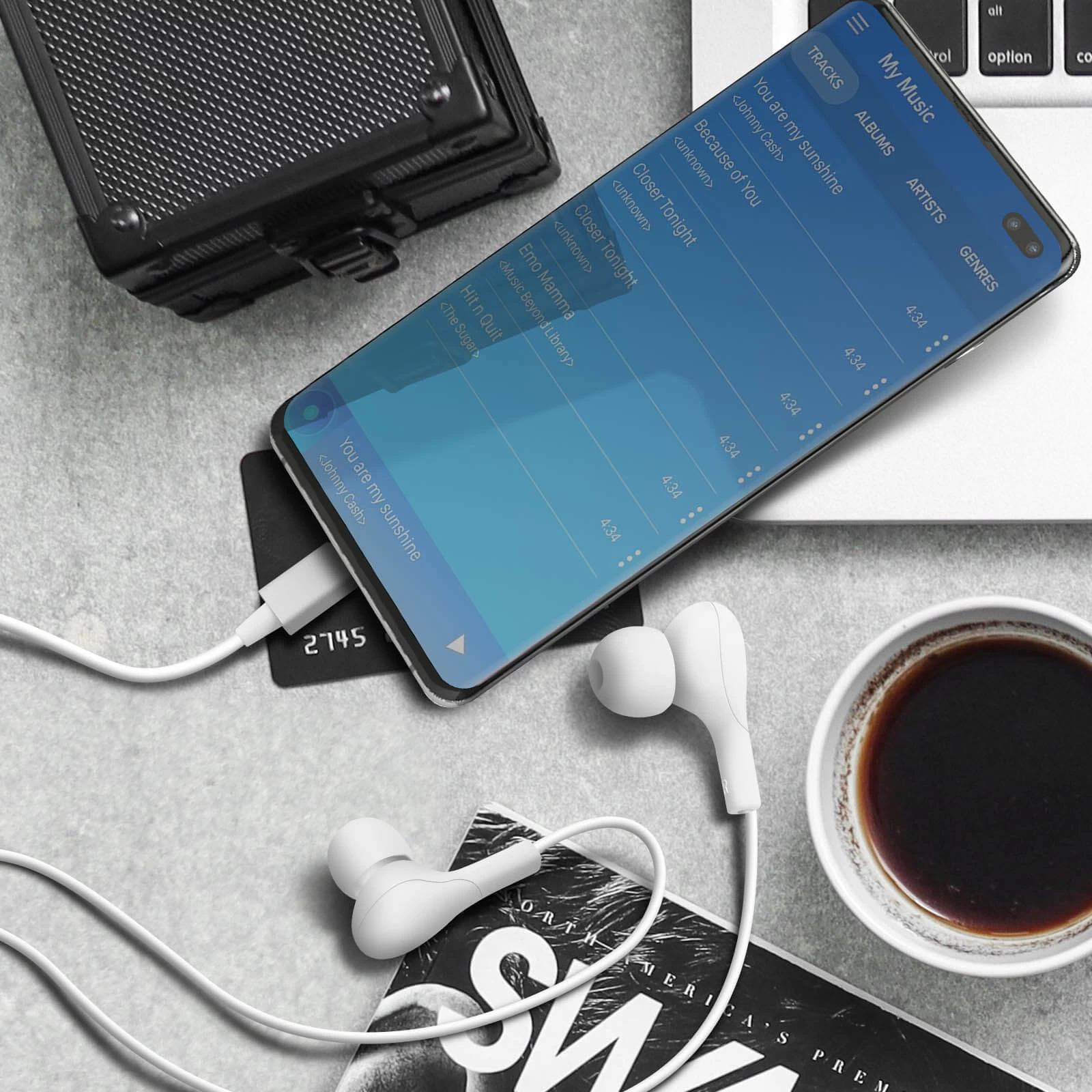 Écouteurs 4Smarts Kit Mains Libres Intra-auriculaires, Prise USB-C - Blanc 6 Écouteurs 4Smarts Kit Mains Libres Intra-auriculaires, Prise USB-C - Blanc – Image 4