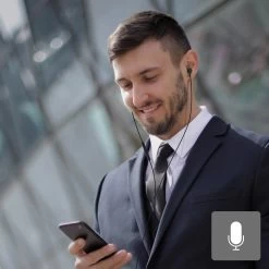 Écouteurs Filaires USB-C, Kit Piéton Magnétique Avec Micro & Boutons Multifonctions, Akashi - Noir -Musique recherchée. hf aka usbc 6