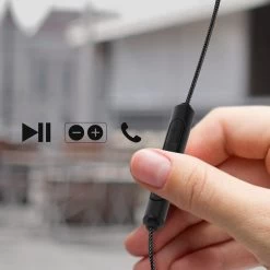 Écouteurs Filaires USB-C, Kit Piéton Magnétique Avec Micro & Boutons Multifonctions, Akashi - Noir -Musique recherchée. hf aka usbc 7