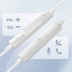 Écouteurs IPhone 15 EarPods Officiel Apple USB-C, Kit Mains Libres - Blanc -Musique recherchée. hf apl usbc 4