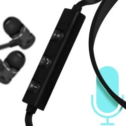 Écouteurs Bluetooth Stéréo Avec Télécommande, Anti-noeuds - Noir -Musique recherchée. hf bt bk fafa dv2 7