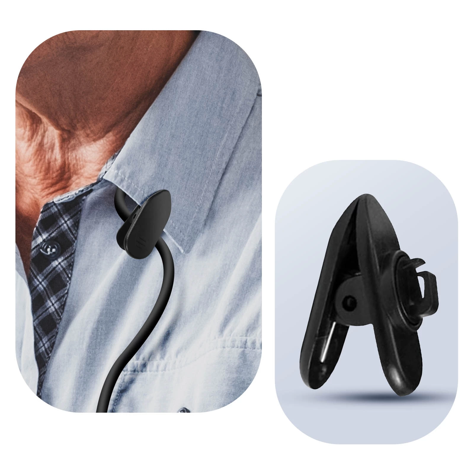 Écouteurs Filaires D'Origine Doro, Jack 3.5mm Avec Maintien Et Confort Total - Noir 6 Écouteurs Filaires D'Origine Doro, Jack 3.5mm Avec Maintien Et Confort Total - Noir – Image 4