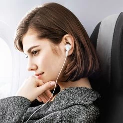 Écouteurs Intra-auriculaires Kit Piéton USB Type C - Blanc -Musique recherchée. hf elec usbc dv3 2