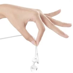 Écouteurs Intra-auriculaires Kit Piéton USB Type C - Blanc -Musique recherchée. hf elec usbc dv3 6