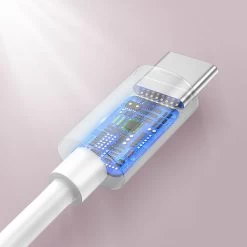 Écouteurs Intra-auriculaires Kit Piéton USB Type C - Blanc -Musique recherchée. hf elec usbc dv3 7